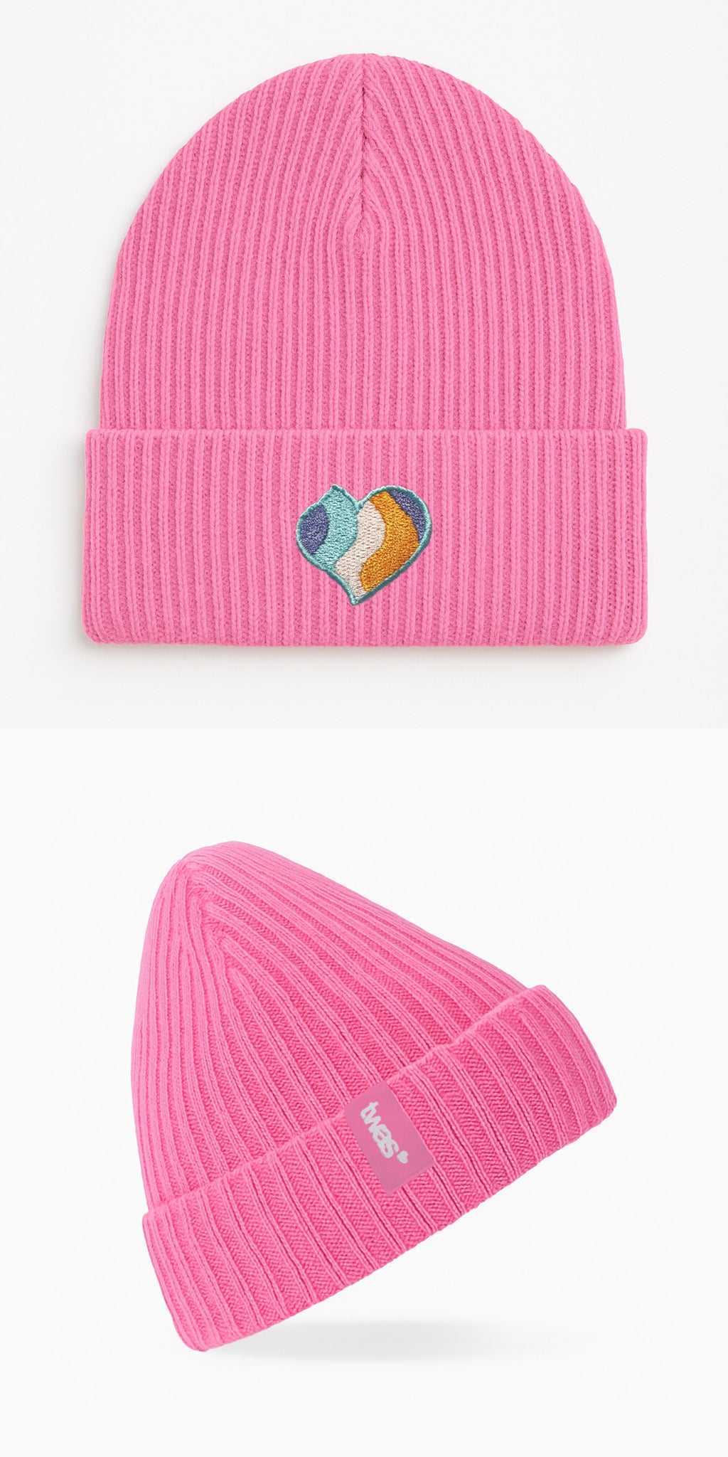Kids Heart Beanie (2-4 years)