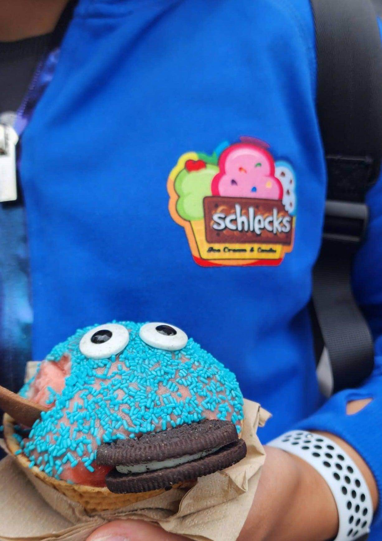 Schlecks of Joy Serenity Blue Hoodie for Kids