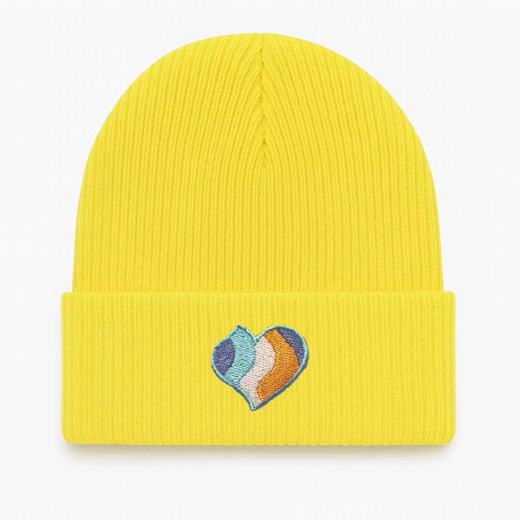 Kids Heart Beanie (2-4 years)