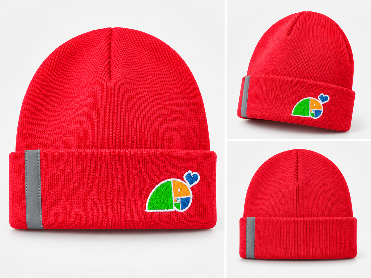 Kids Heart Elephant Beanie (5 - 12 Jahre)