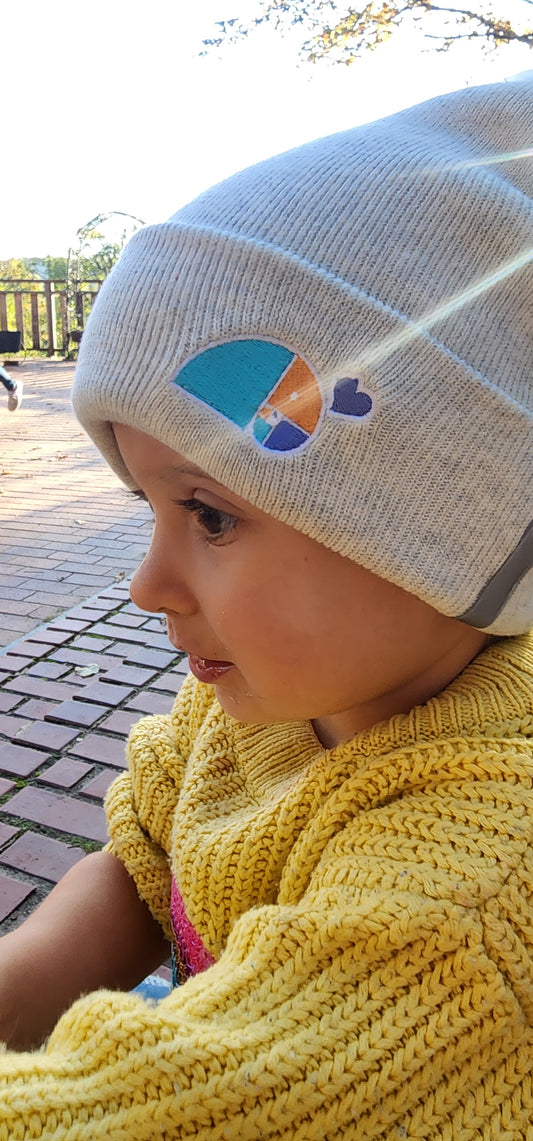 TWAS x Zoo Elephant with Heart Kids Beanies (2-4 years)