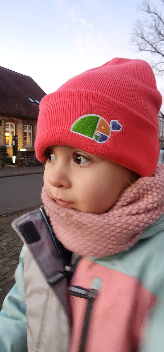 TWAS x Zoo Elephant with Heart Kids Beanies (5 - 11 years)