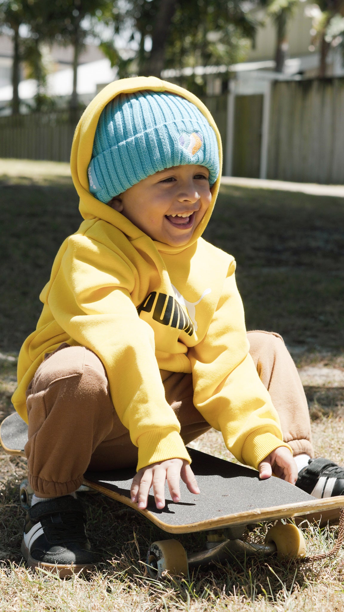 Toddler Heart Beanie (2-4 years)