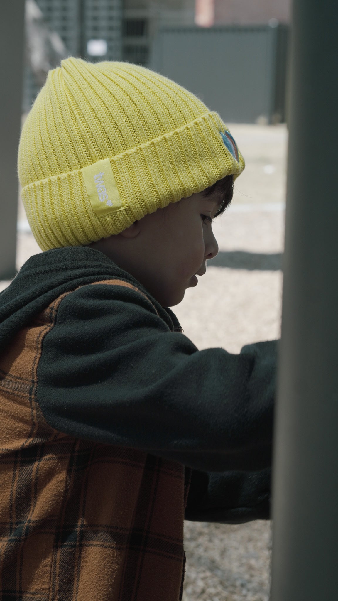 Toddler Heart Beanie (2-4 years)