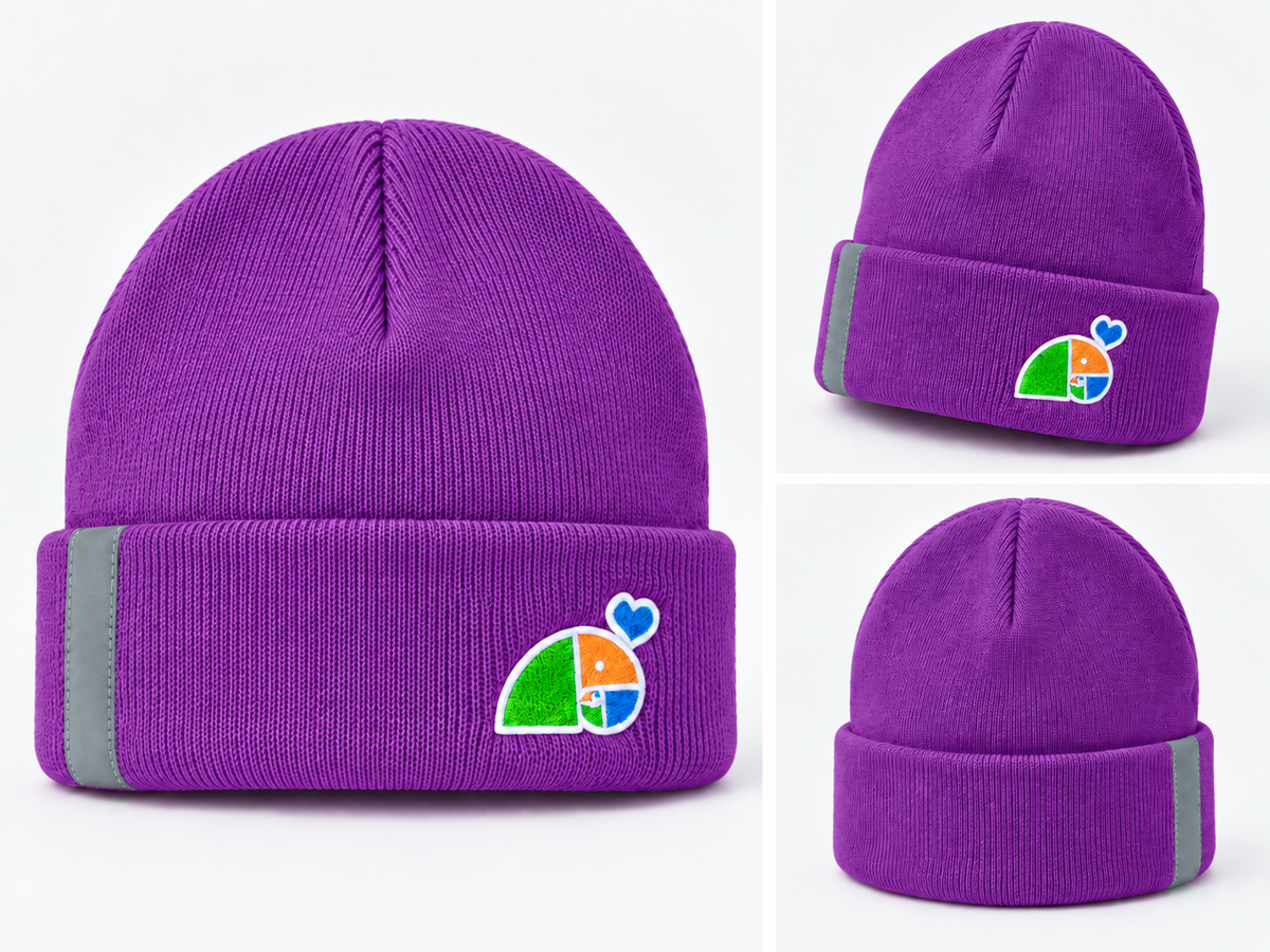 Kids Heart Elephant Beanie (5 - 12 Jahre)