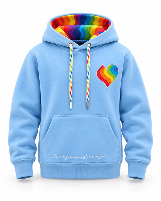 Twas Herz Hoodies 🌈 kids