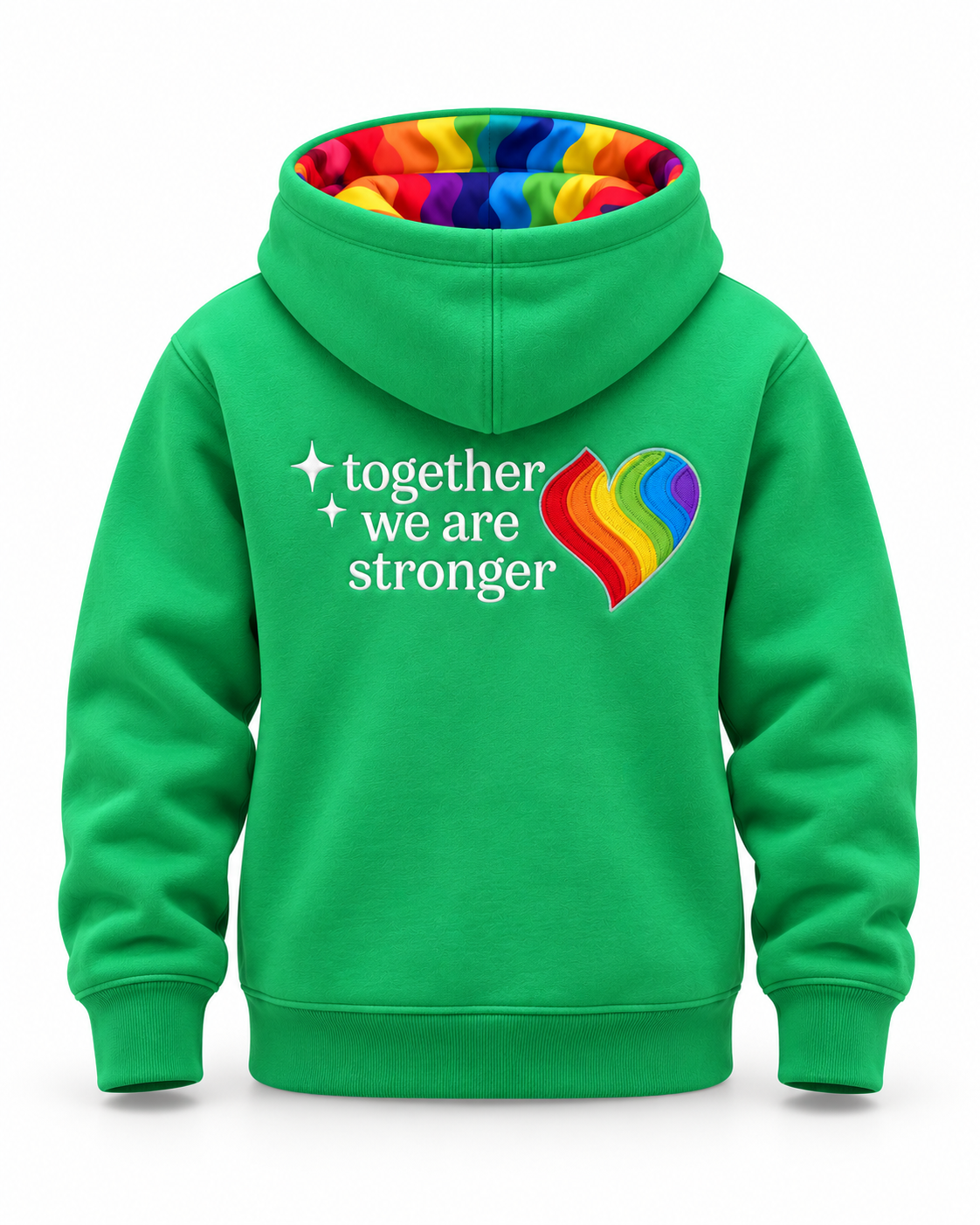 Twas Herz Hoodies 🌈 kids