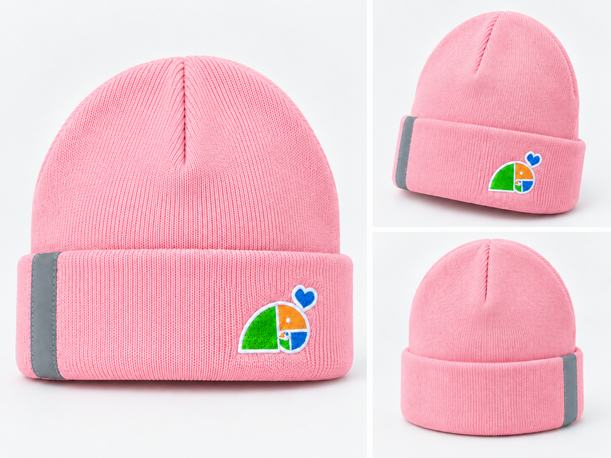 Kids Heart Elephant Beanie (5 - 12 Jahre)