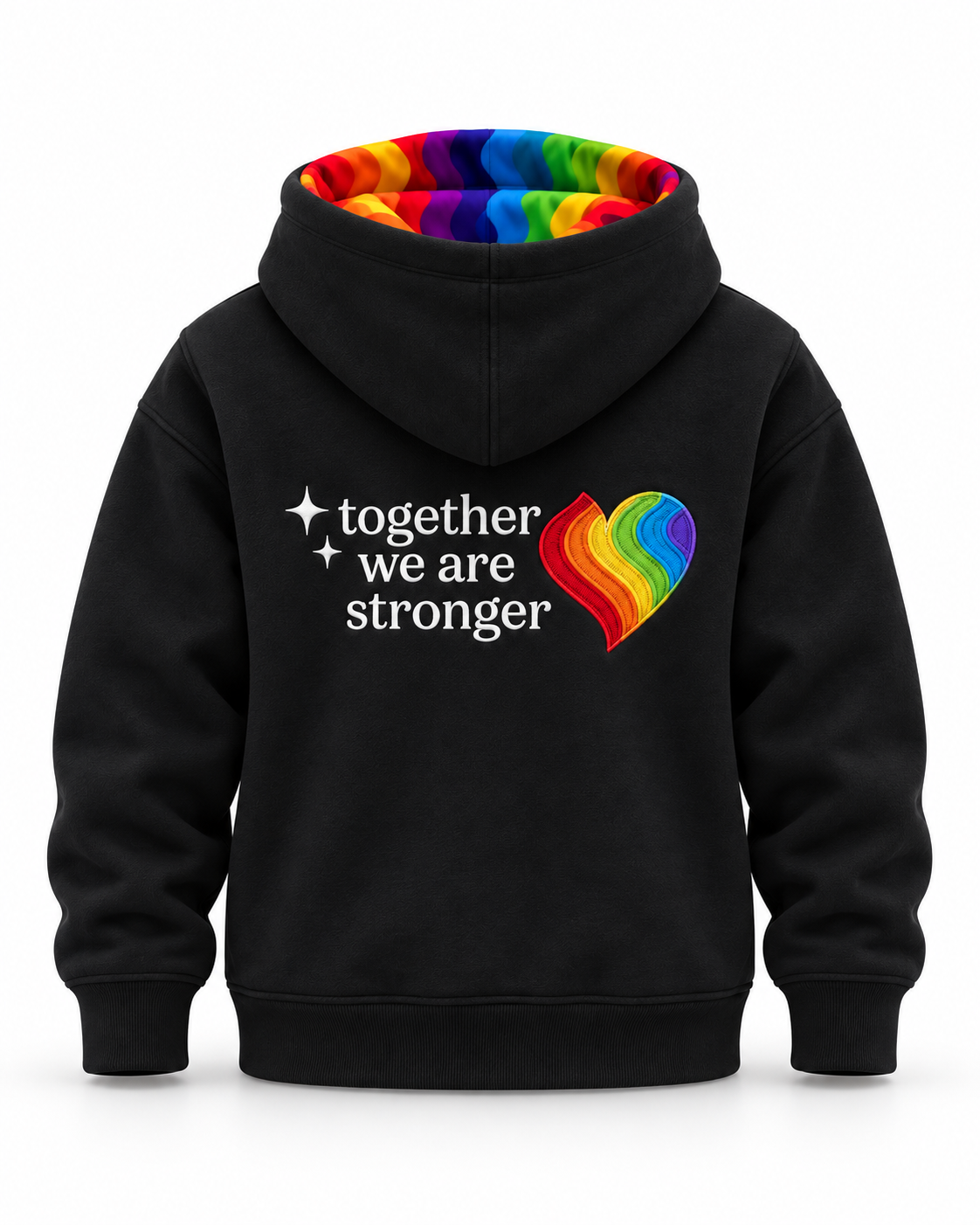Twas Herz Hoodies 🌈 kids