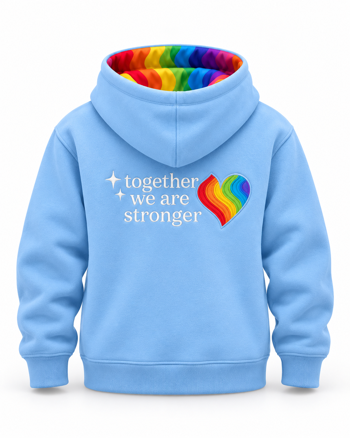 Twas Herz Hoodies 🌈 kids