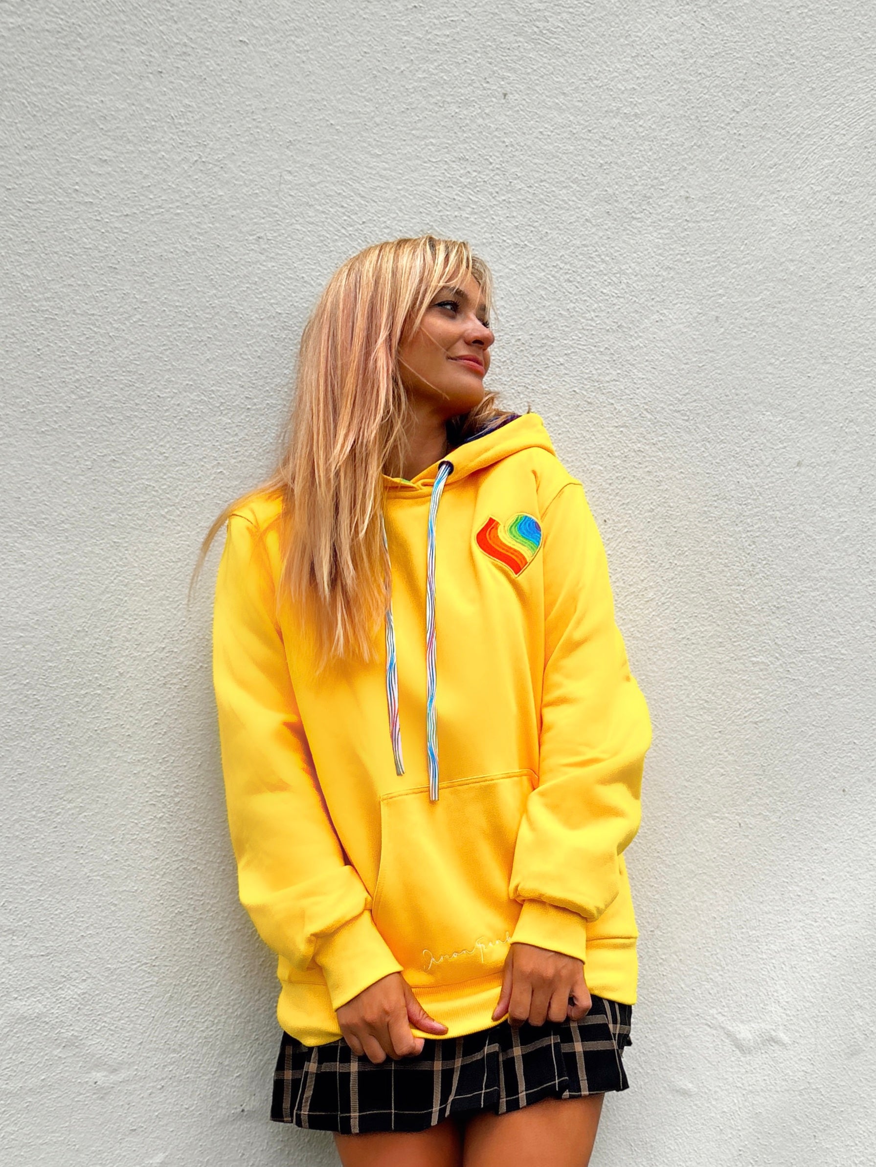 Lemon cheap yellow hoodie